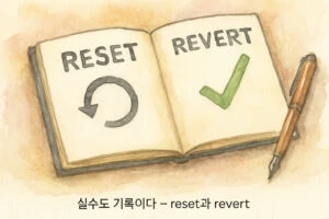 📘 Ep.05 | 실수도 기록이다 — reset과 revert